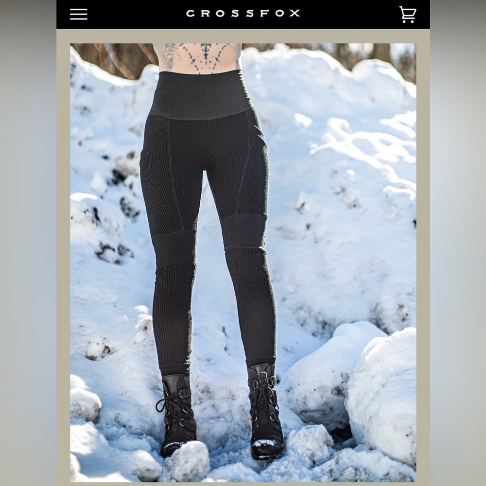 ISO - Crossfox Ribbed Lucien Leggings